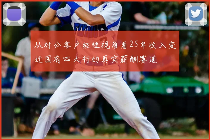 从对公客户经理视角看25年收入变迁国有四大行的真实薪酬赛道
